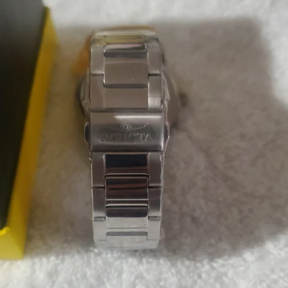 Invicta Silver and Yellow Men's Watch
